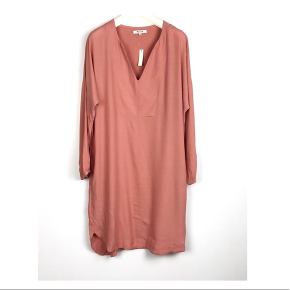 Madewell Dresses & Skirts - NWT Madewell Du Jour Tunic Dress Rosewood
